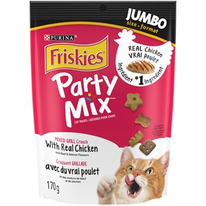 Friskies Party Mix Mixed Grill Crunch Cat Treats