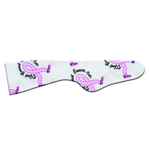 Ovation Ladies Zocks Boot Sock - Defeat Breast Cancer