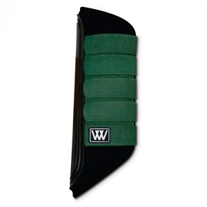 Woof Wear Single Lock Brushing Boot - Black & Green