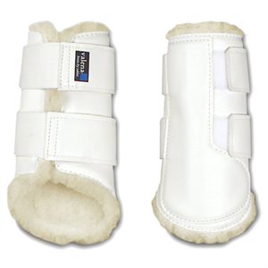 Valena Rear Boots - White