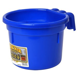 Little Giant 2 Gallons Hook Over Feed Pail - Blue