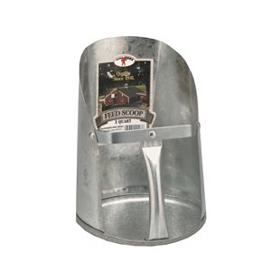 Little Giant Galvanized Feed Scoop - ¾ Gallons