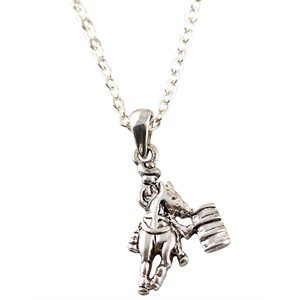 AWST Necklace with Cowboy Hat Gift Box - Barrel Racer