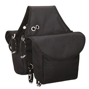 Weaver Insulated Nylon Saddle Bag - Black