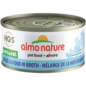 Almo Nature Natural Mixed Seafood in Broth Wet Cat Food