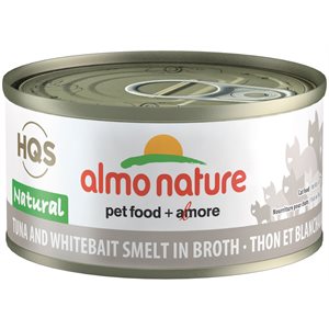 Almo Nature Natural Tuna & Whitebait Smelt in Broth Wet Cat Food