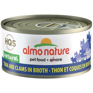 Nourriture Humide pour Chat Almo Nature Natural Thon & Coques en Bouillon