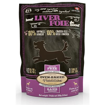 Oven-Baked Tradition Freeze Dried Beef Liver Dog Treats