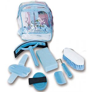 Lamicell grooming kit with PVC backpack - Blue