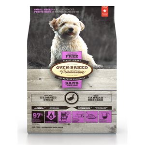 Oven-Baked Tradition Grain-Free Duck Small Breed Dry Dog Food