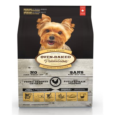Oven-Baked Tradition Chicken Senior & Weight Management Small Breed Dry Dog Food