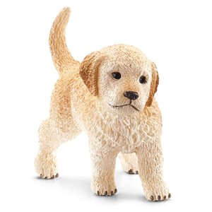 Schleich Figurine - Golden Retriever Puppy