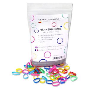 Waldhausen XL braiding elastic - Multicolor
