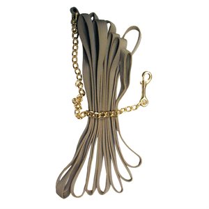 Deluxe Cotton Lunge Line with Brass Chain