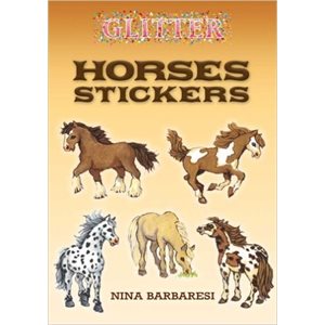 Glitter Horses Stickers