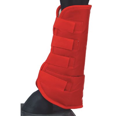 Flared Shipping Boots - Red