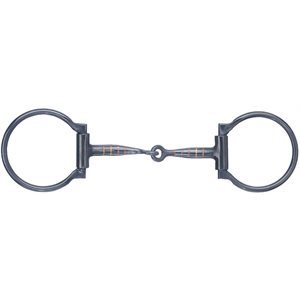 Sweet Iron Snaffle with Copper Inlay D-Ring Bit