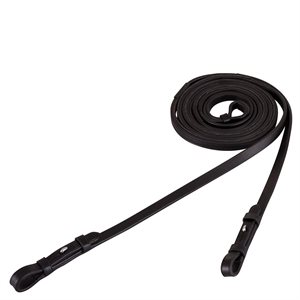 BR 13mm Leather & Rubber Reins