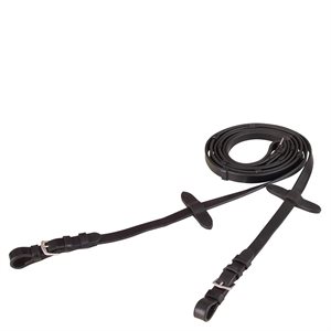 Premiere 16mm Leather Reins with Hand Stops