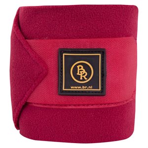 BR Fleece Bandages - Beet Red