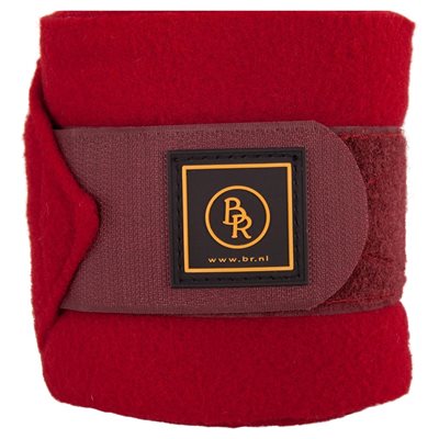 BR Fleece Bandages - Maple Red
