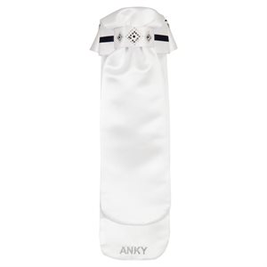 Anky ''Precious'' Stock Tie - White & Blue