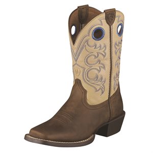 Ariat Kid's ''Crossfire'' Western Boots