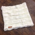  Crowellz Infinity Knit Scarf - Ivory