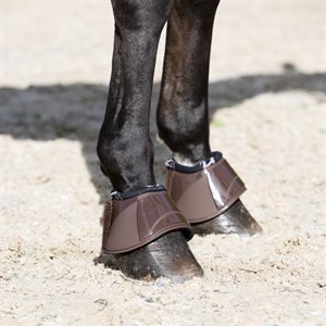 Horze ''Aspen'' Bell Boots - Dark Brown