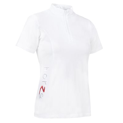Horze Women's Technical Show Shirt - White