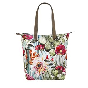 Ariat tote bag - Cactus and flowers