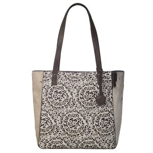 Ariat tote bag - Leather and calf hair