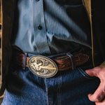 Montana Attitude belt buckle - Southwestern Sights