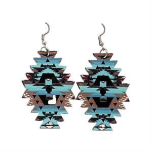 Blazin Roxx earrings - Aztec