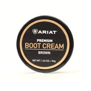 Ariat brown boot cream - 1.55oz