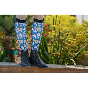 Dreamers & Schemers Riding Boot Socks - Farm Butts