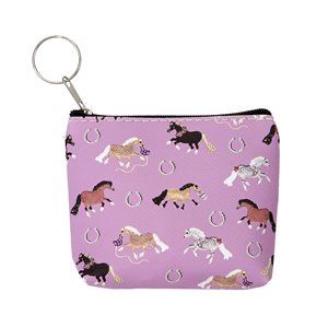 AWST Puff Pony coin purse - Purple