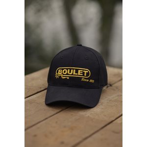 Boulet cap - Black with gold logo