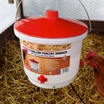 Farm Innovators Heated Poultry Drinker - 2 Gallon