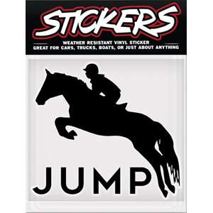 Vinyl Sticker - Jump