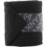 ANKY ATB231001 Fleece Bandages - Black with Logo