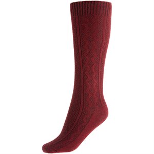 Horze Clara Winter Socks - Merlot