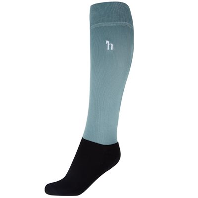 Horze Ladies Winter Knee Socks - Arctic Blue