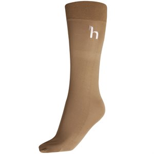 Horze Ladies Emblem Thin Riding Socks - Bison Dark Brown