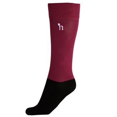Horze Riding Socks with Thin Shaft - Anemone Dark Pink