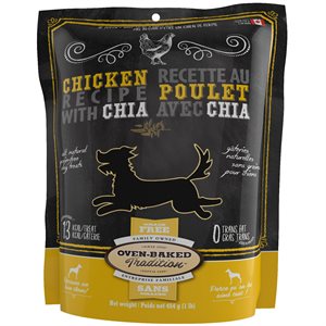 Oven-Baked Tradition Grain-Free Dog Treats - Chicken and Chia