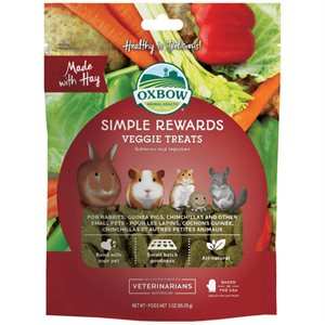 Oxbow Simple Rewards Small Animal Treats - Veggie