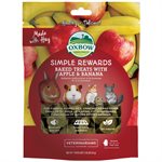 Oxbow Simple Rewards Small Animal Treats - Apple & Banana