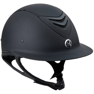 One K Defender Avance Helmet with Wide Brim - Black