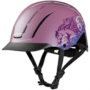 Troxel Spirit Riding Helmet - Pink Dreamscape